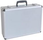 Silver carrying case for drum microphone kit pro-mc770
