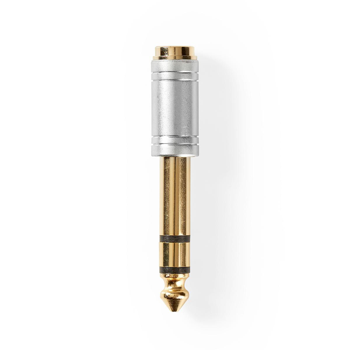 Stereo gold plated audio adapter for headphone